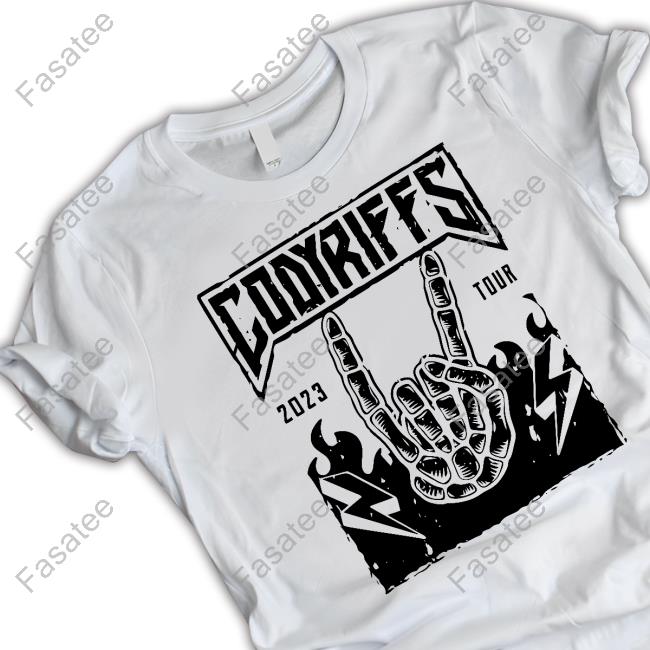 Codyriffs 2023 Tour Shirts