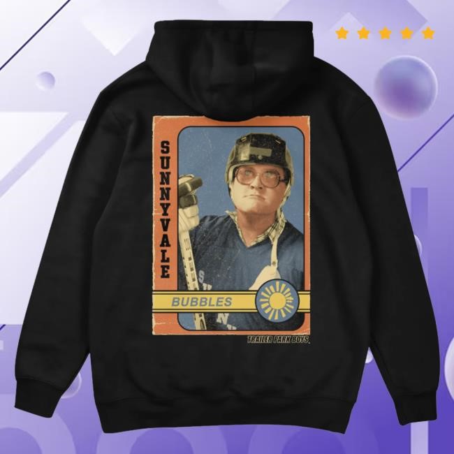 Official Milwaukee Bubbles Hockey Card Trailer Park Boys Sweatshirt