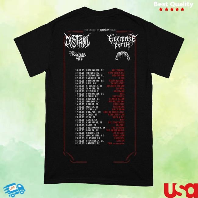 Distant Merch Store Tourshirt Long Sleeve Shirt