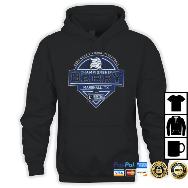 Berry University 2023 Ncaa Division Iii Softball Championship Berry Shirt