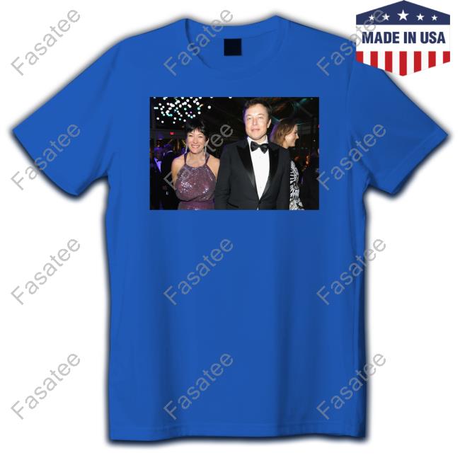 Ghislaine Maxwell And Elon Musk Photo T-Shirt Transgabalus
