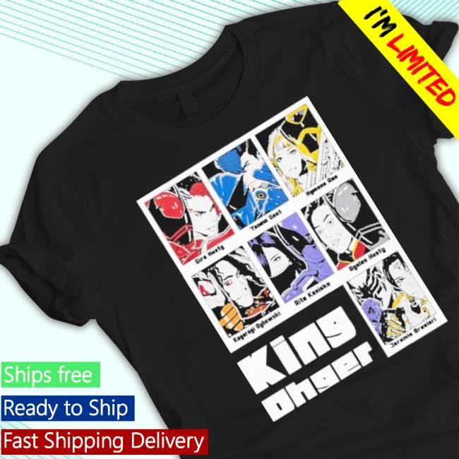 Official Denis Trong Jet Black Kingohger shirt