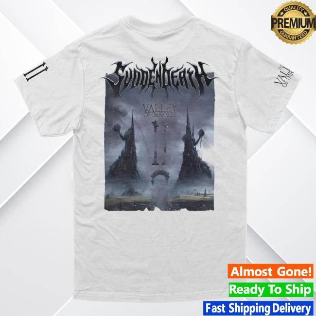 Official Svdden Death Merch Valley Of Darkness Flier Shirt New Svddendeath