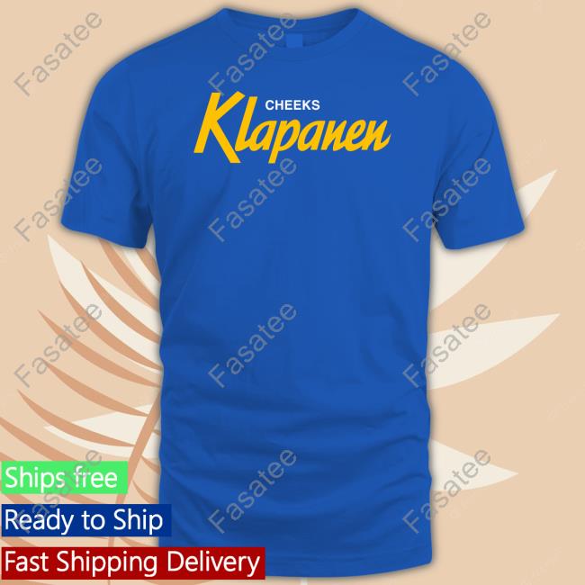 Cheeks Klapanen T Shirt Pghclothingco