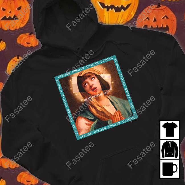 Doja Cat Wearing Upsoar Dear Upsoar God Hoodie Sweatshirt