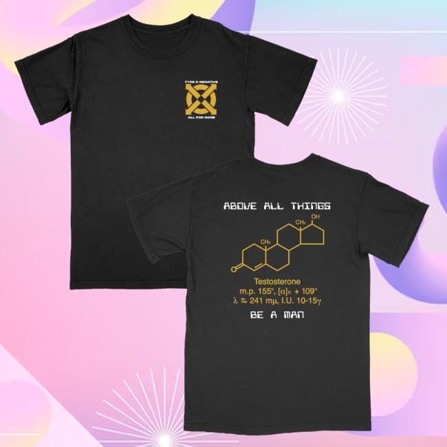Beyond Human Merch Be A Man Tee Shirt