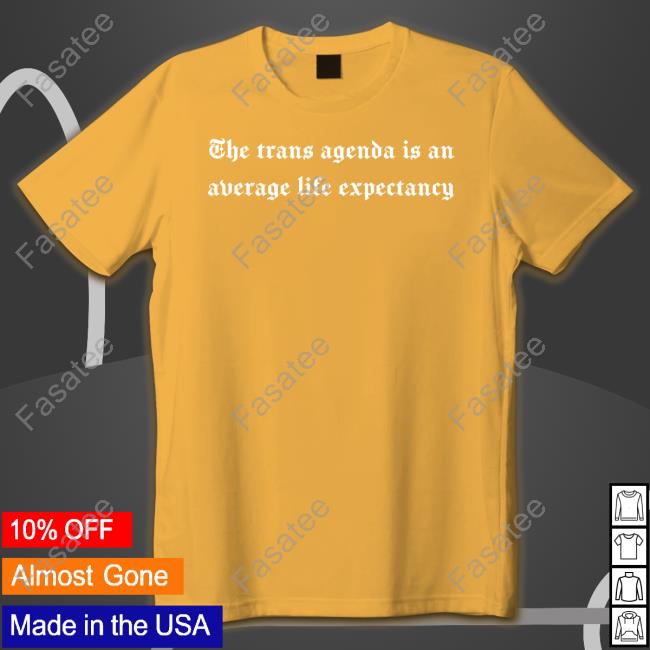 Casey Plett The Trans Agenda Is An Average Life Expectancy Tee Shirt Darknest Merch