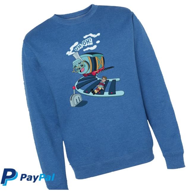 Try Guys Merch Trolley Problems Hoodie Sweatshirt