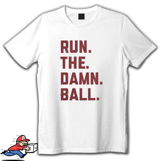 Official Eleven Warriors Run The Damn Ball shirt, hoodie, tank top, sweater and long sleeve t-shirt