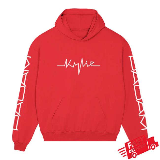 Original Kylie Merch Store Kylie Tension Logo Long Sleeve Tee Kylie Apparel Clothing Shop