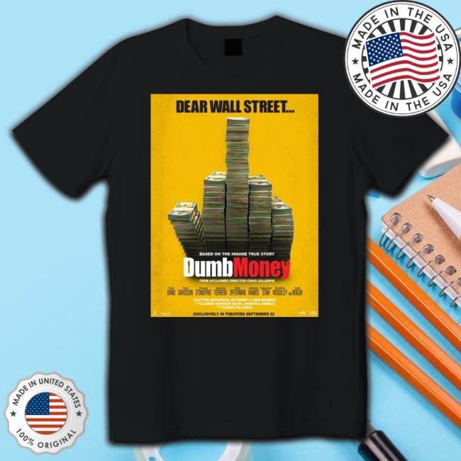 New Wall Street Gamestop Reddit Chaos Movie Dumb Money Poster Sweatshirt