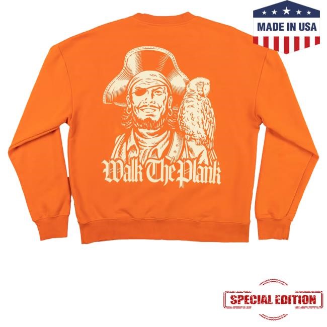 Duvin Designs Co. Orange Tampa Bay Buccaneers Walk The Plank Shirt