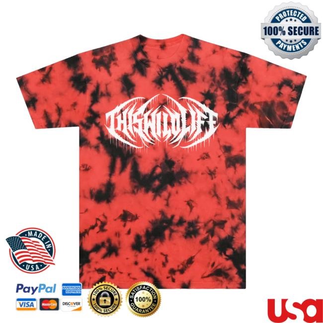 This Wild Life Merch Store Metal Logo Tie Dye Shirts