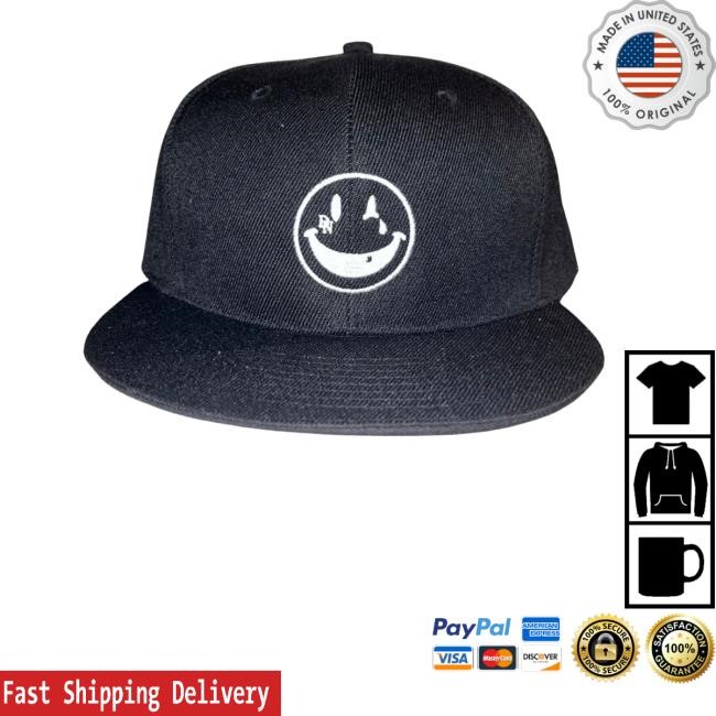 Deez Nuts Dtd Shop Embroidered Smiley Snapback