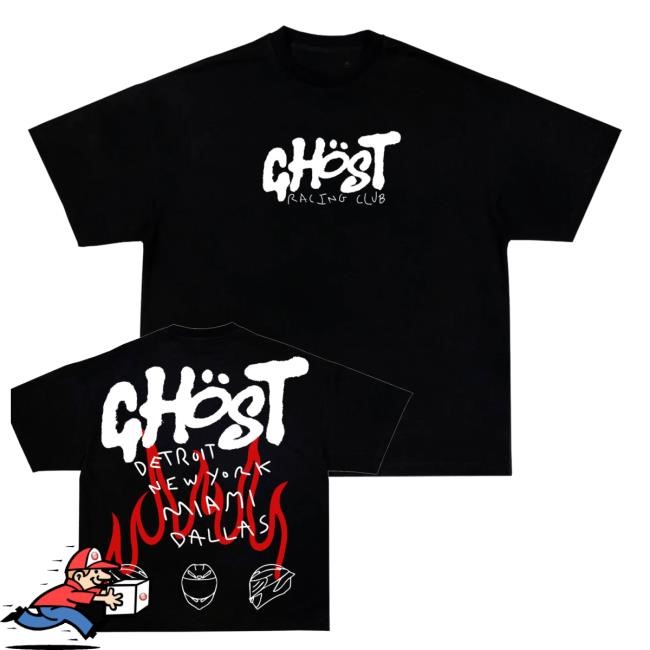 Ghost Racing Flame Ghost Shirt