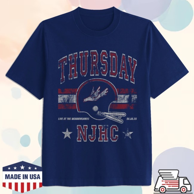 Trending Thursday Merch Live At The Meadowlands Njhc Retro Tee