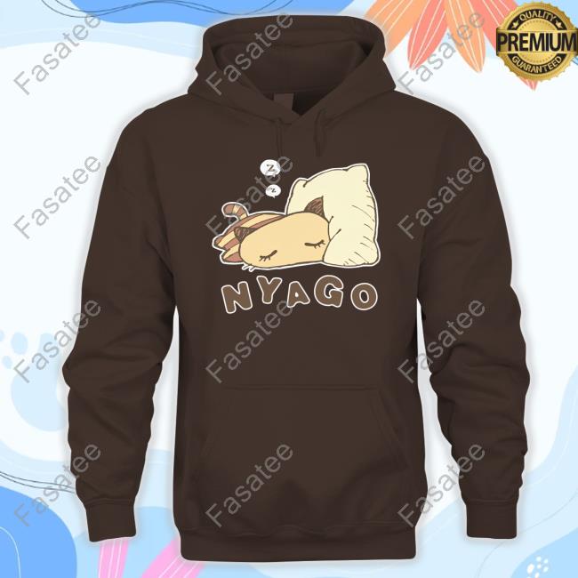 Sanrio Merch Nyago Hooded Sweatshirt Sanrio Merch Nyago Shirts