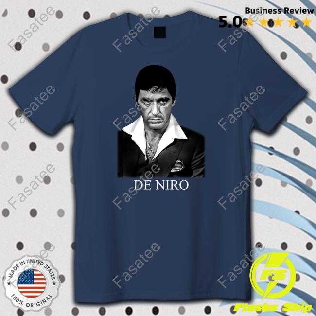 The Irishman Best Of Al Pacino Scarface Tattoo De Niro Tee Shirt