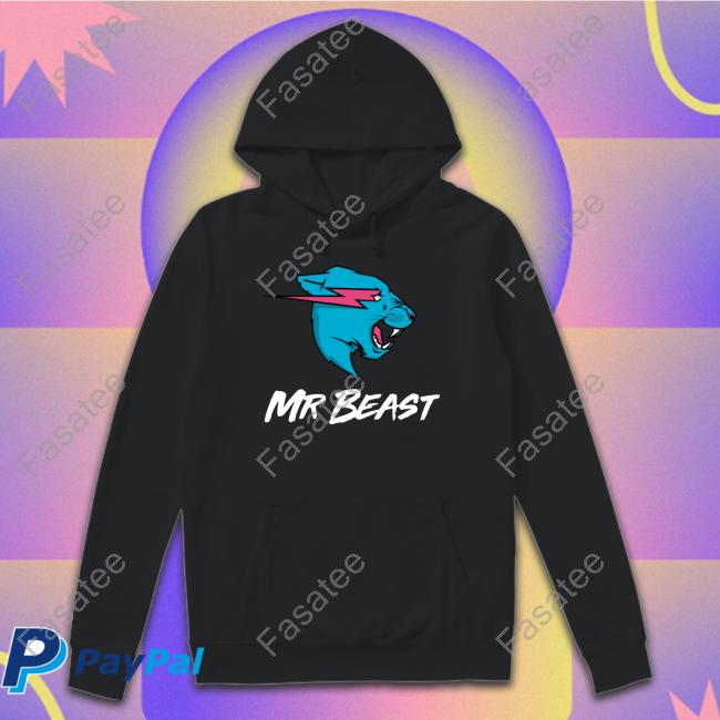 Mr Beast Full Logo Long Sleeve Tee