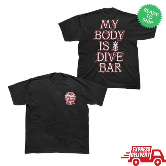 Amigo The Devil Merch Shop Store Official Dive Bar Black Shirt