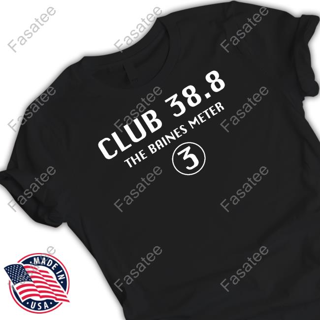 Club 38.8 The Baines Meter Tee Nugget Chef