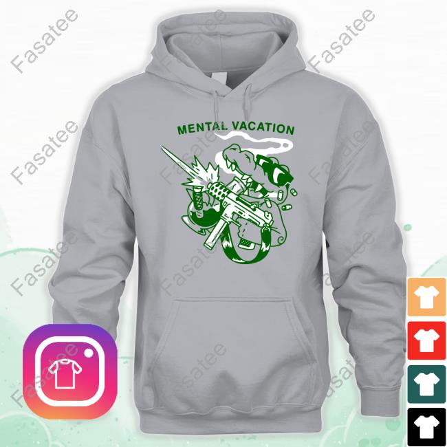 Fuckyoubaker Mental Vacation Blazed Croc Shirt