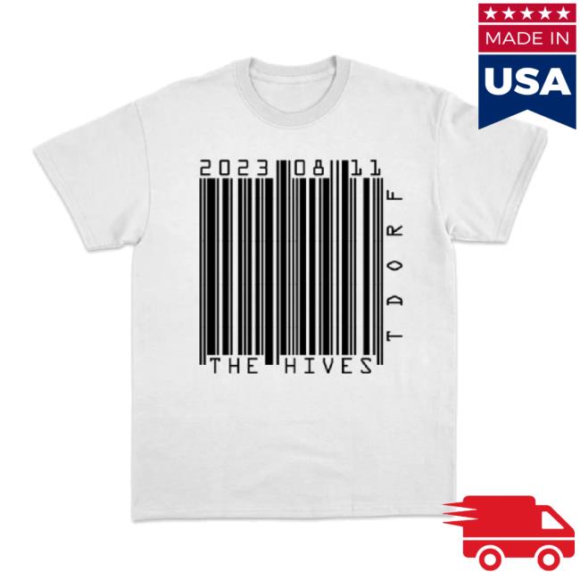 Trending Barcode White Sweatshirt Thehives Shop