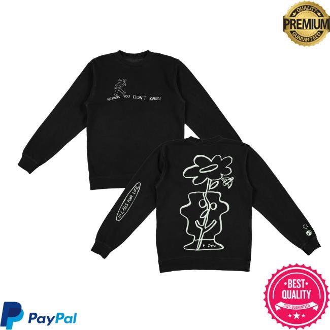 Nothing You Don't Know Merch Id Labs Nydk Jet Black Zip Up Hoodie