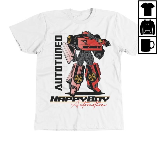 Nappy Boy Merch Shop Store Official Autotuned Transformers Tee
