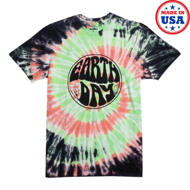 Official Altru Apparel Merch Store Earth Day Tie-Dye Unisex Sweatshirt Altruapparel Shop