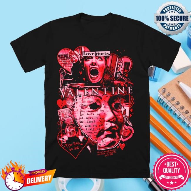 Cavitycolors Merch Store Love Hurts T-Shirt
