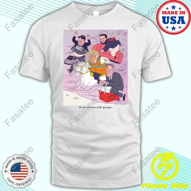 Lukey Mcgarry The Four Horsemen Of The Apocalypse T-Shirt