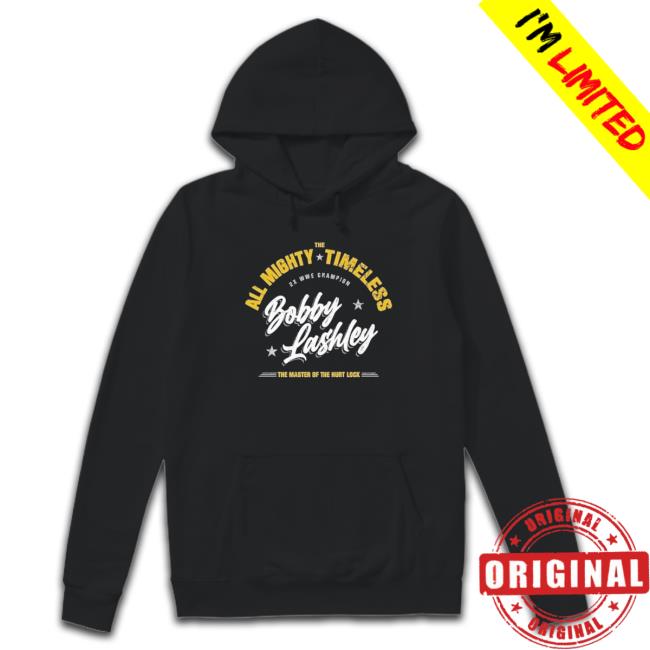 Official Bobby Lashley Wordmark Timeless Pullover shirt
