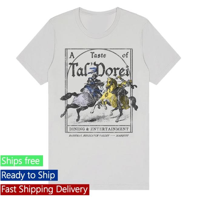Critical Role Merch Shop Store Official Taste Of Tal'dorei Classic Shirt