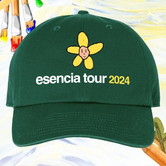 Gorra Esencia Tour Cara Verde Trucker Hat Official Parasiempre.Wav Merch Gorra Esencia Tour Cara Verde Bucket Hat