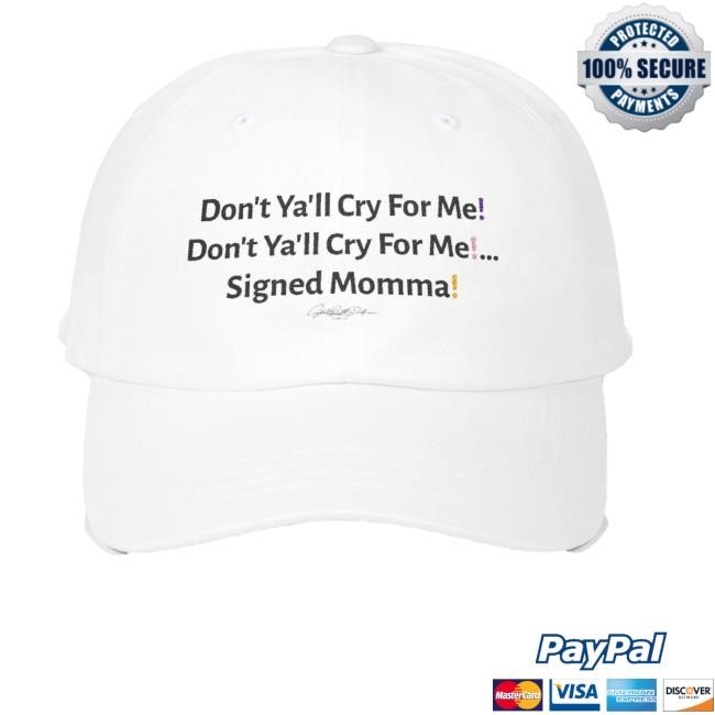 Heyshantaq Merch Don't Ya'll Cry For Me Bucket Hat