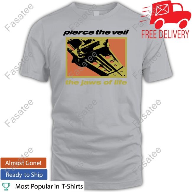 Pierce The Veil Store The Jaws Of Life Hooded Sweatshirt Ptv Pierce The Veil The Jaws Of Life T-Shirts