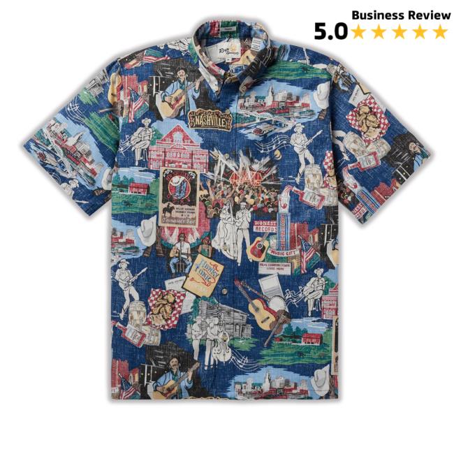 Reynspooner Merch Music City, U.S.A. Hawaiian Classic Shirt