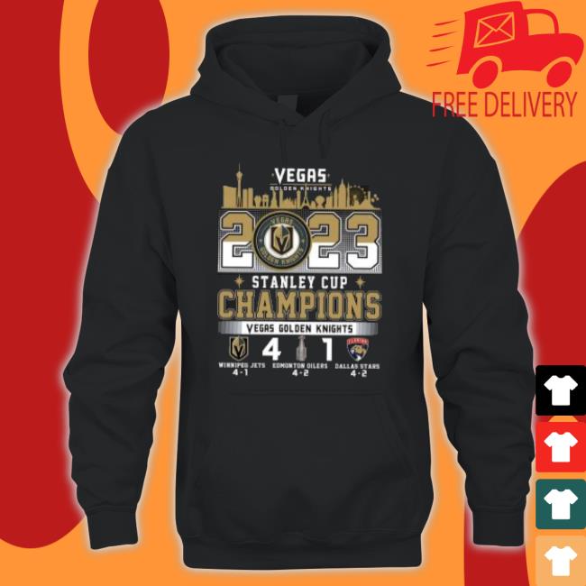 Vegas Golden Knights 2023 Stanley Cup Champions Vegas 4-1 Florida Panthers shirt