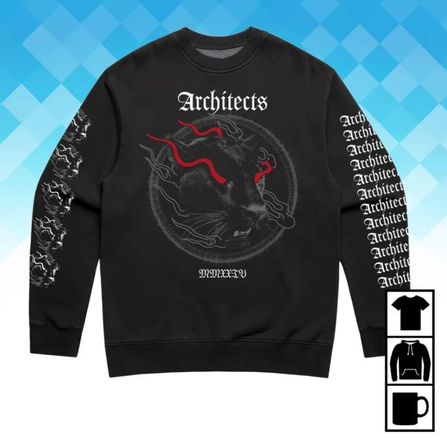Architects Merch Architects Panther Shirts Architects Merch Store Shop Architects Panther Sweatshirt