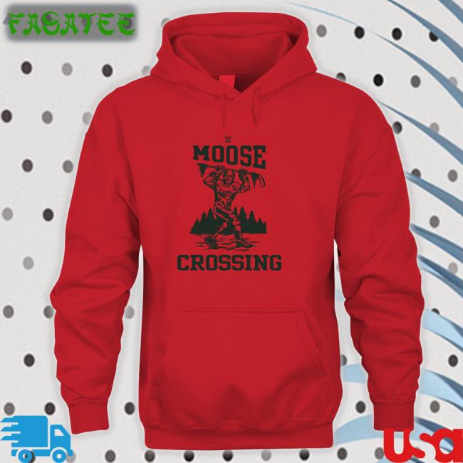 Moose Crossing Sweatshirts