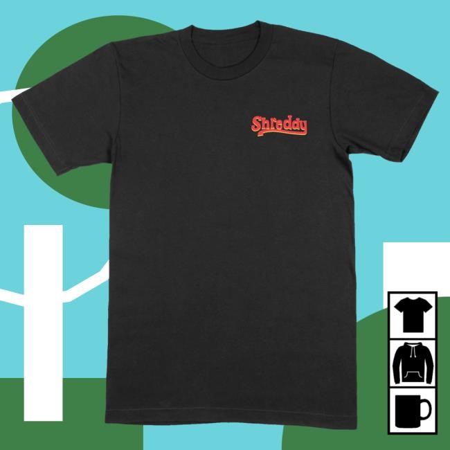 Official Shreddy Lyfe Merch Catch Shirt Black Hoodie