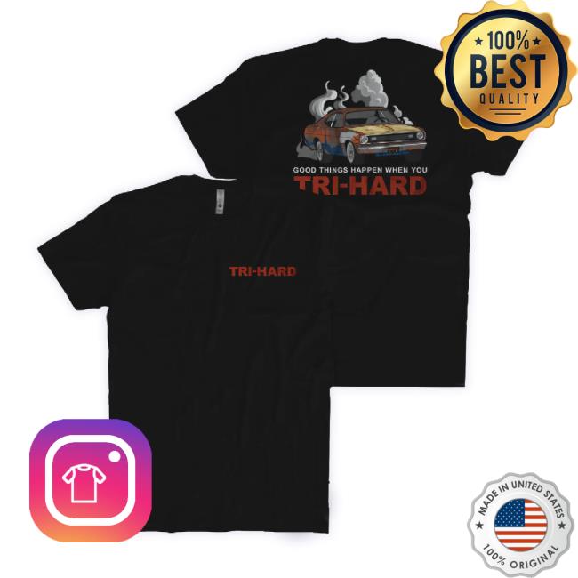 Official Bunker Branding Merch Store The Questionable Garage Tri Hard Bundle Long Sleeve Tee