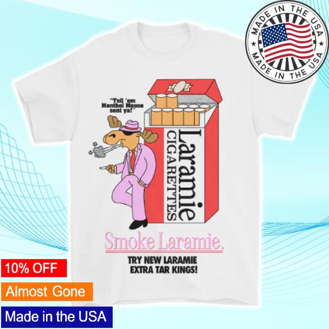 Official Laramie 'Menthol Moose' TankTop Damn Pet Shop Merch Store