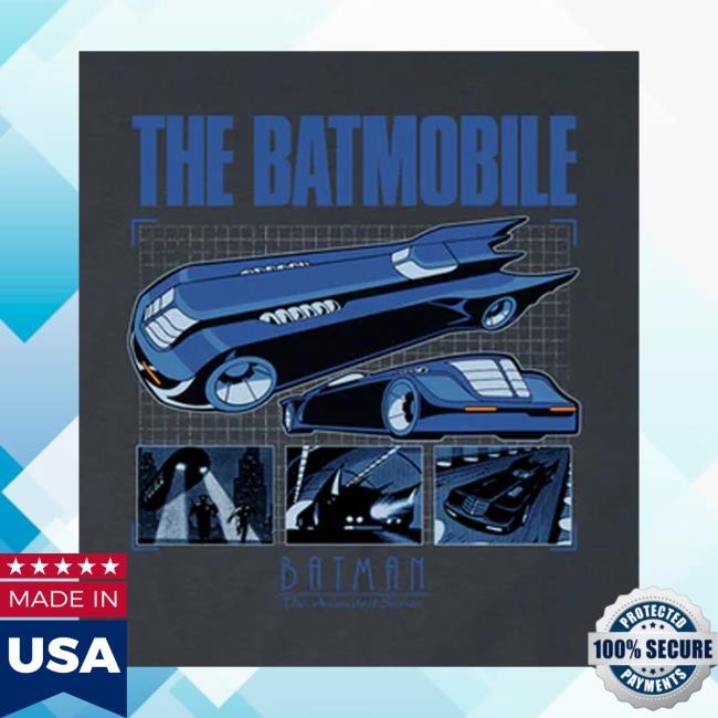 Retrokid Merch Store Batman The Animated Series Batmobile Shirt Retrokid Merch Store Batman The Animated Series Batmobile Sweatshirt