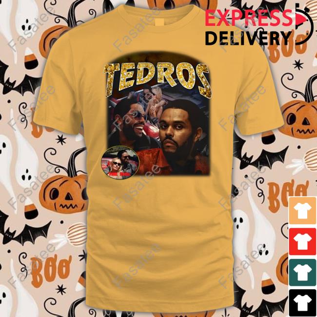 Abel Tesfaye Wearing Tedros The Idol Long Sleeve Tee Shirt