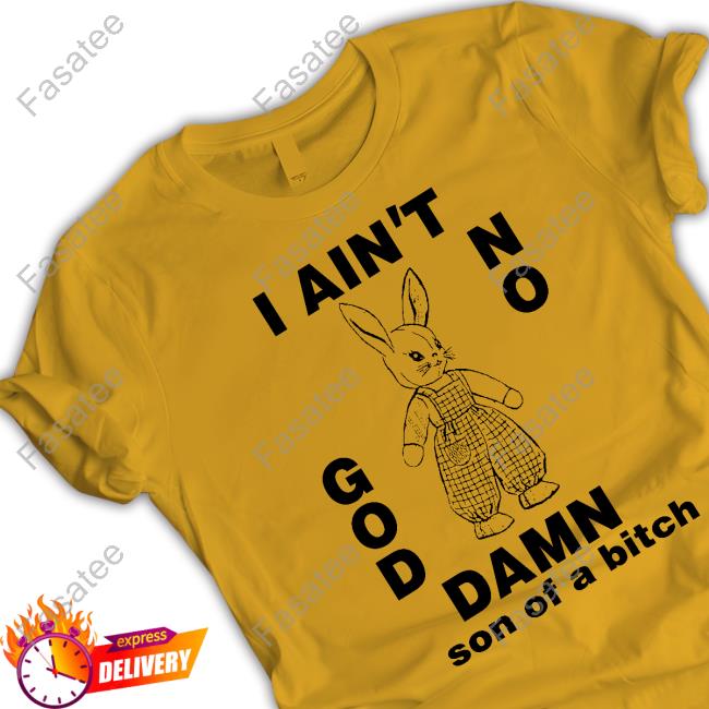 Lowlvl Merch I Ain't No God Damn Son Of A Bitch Tee Shirt