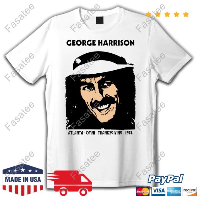 George Harrison Atlanta Omni Thanksgiving 1974 Sweatshirt