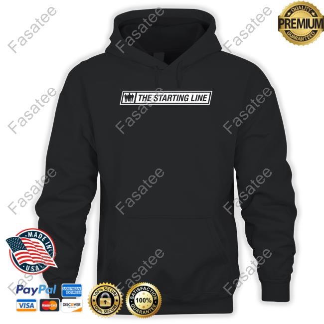 Startinglinerock Starting Line Rock Vintage Logo Hoodie