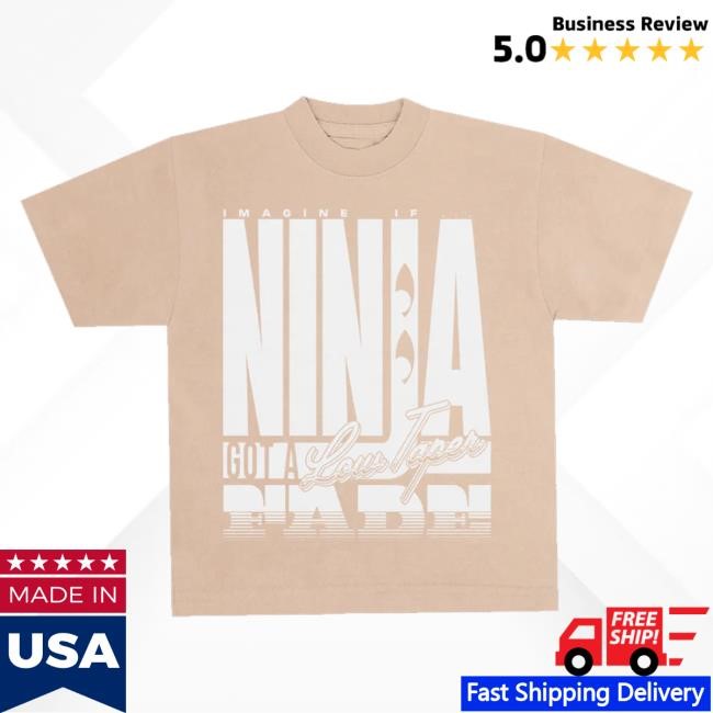 Team Ninja Merch Low Taper Fade Tan Sweaters